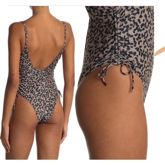 BOUND by Bond Eye Leopard Swimsuit One Piece Small - Picture 2 of 13